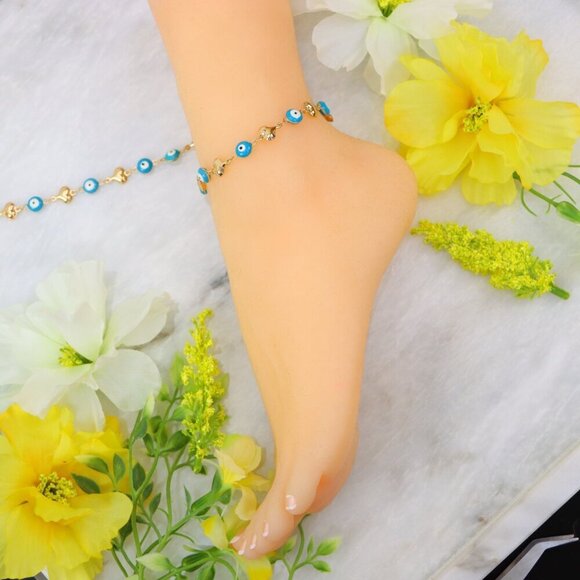 "Minimalist Anklet, Sleek & Modern Design, Women’s Fashion, YC110025-A - Picture 4 of 10
